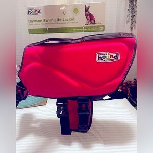 OUTWARD HOUND Dawson Swim Life Jacket; Size XL   85-100 lbs/Girth 33-44 inches!